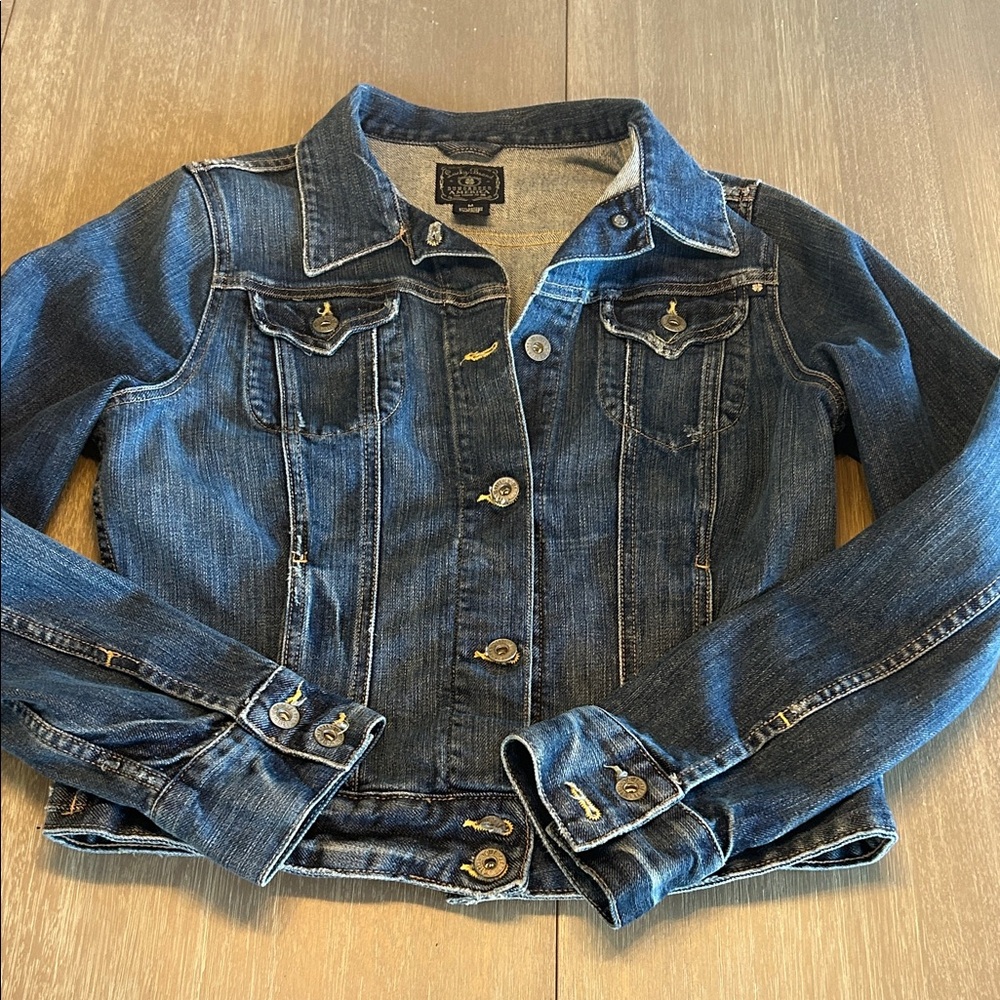 Lucky Brand Classic Blue Denim Dungarees